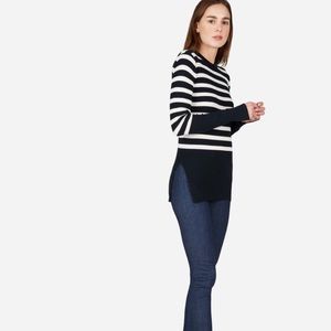 Everlane The Breton Ribbed Cotton Sweater
